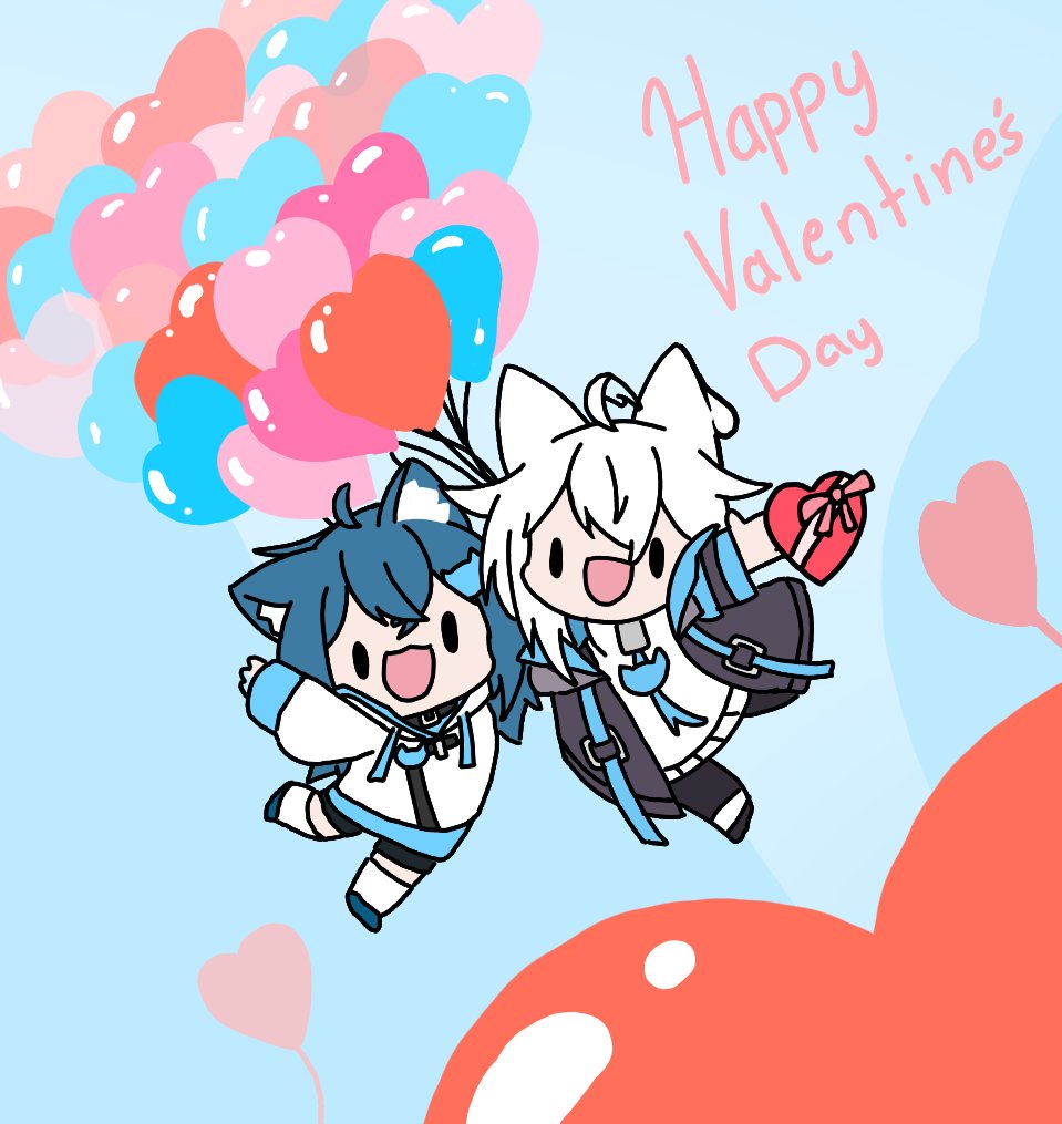 Happy valentine's day, have a cute drawing