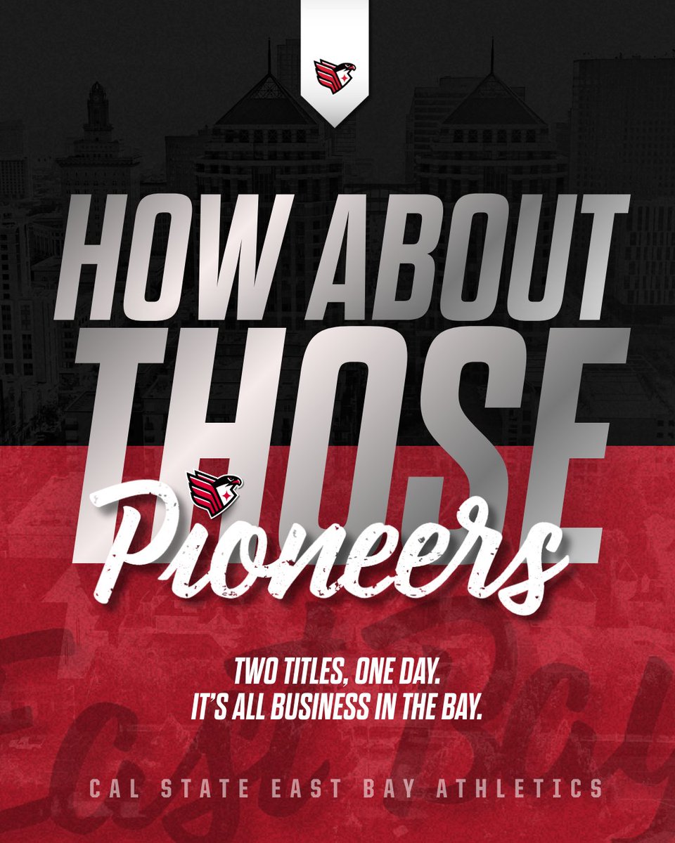 🏀X🏊=🏆.

SO. MUCH. 🍿.

WE ARE EAST BAY.

#bEBold | #ncaadii | #champions | #basketball | #swiming
