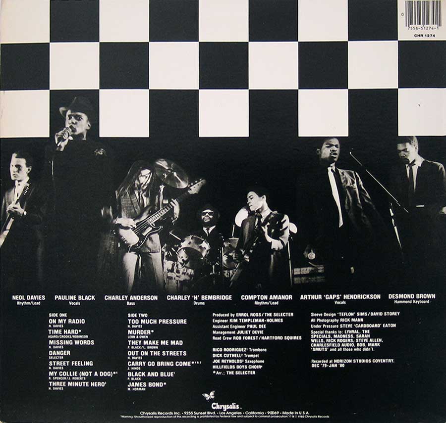 PunkRockStory's tweet image. 46 years ago today 
The Selecter released their debut album, Too Much Pressure, February 15, 1980

It features “Three Minute Hero” and “Missing Words.”

#punk #ska #skalegends #skabands #theselecter #paulineblack #toomuchpressure  #history #skahistory #skaturday #otd