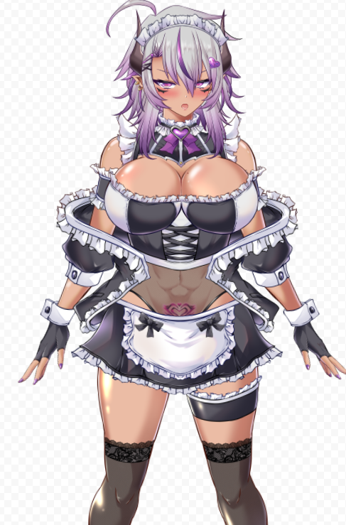 Live2Dモデル(悪魔メイド)
朝、召喚してくれたショタ魔術師くんを起こしに来たら
ベッドの一部がテントになってるのに気づいた時のリアクション
そういうASMRをしてくれる人いないかなぁ～(願望) 