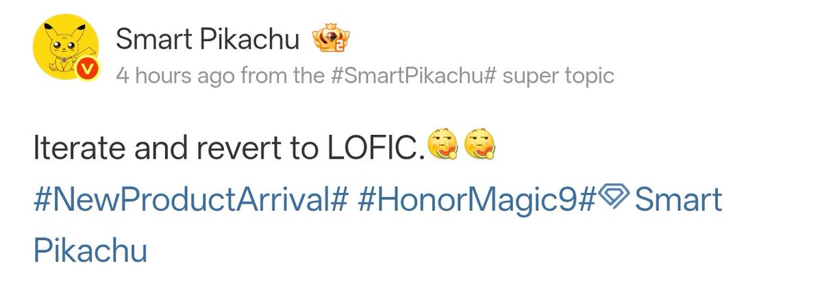 ayansonunigam's tweet photo. Honor Magic 9 Series π¨
Honor is testing LOFIC for its upcoming Magic 9 Series β
#Honor #HonorMagic9 #HonorMagic9Pro #HonorMagic9ProMax https://t.co/P2xAvXh22T