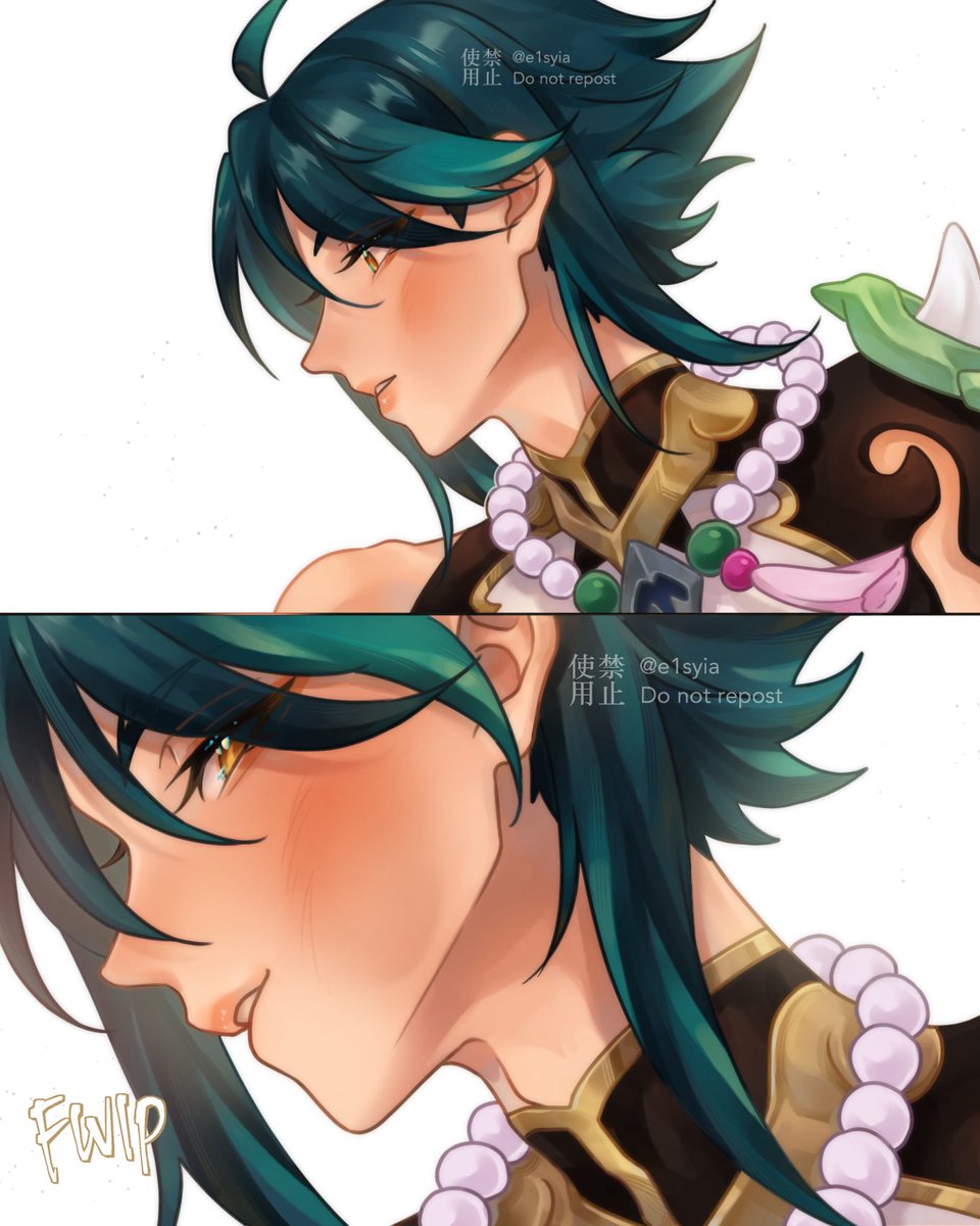 e1syia's tweet image. #Xiao #魈 #原神