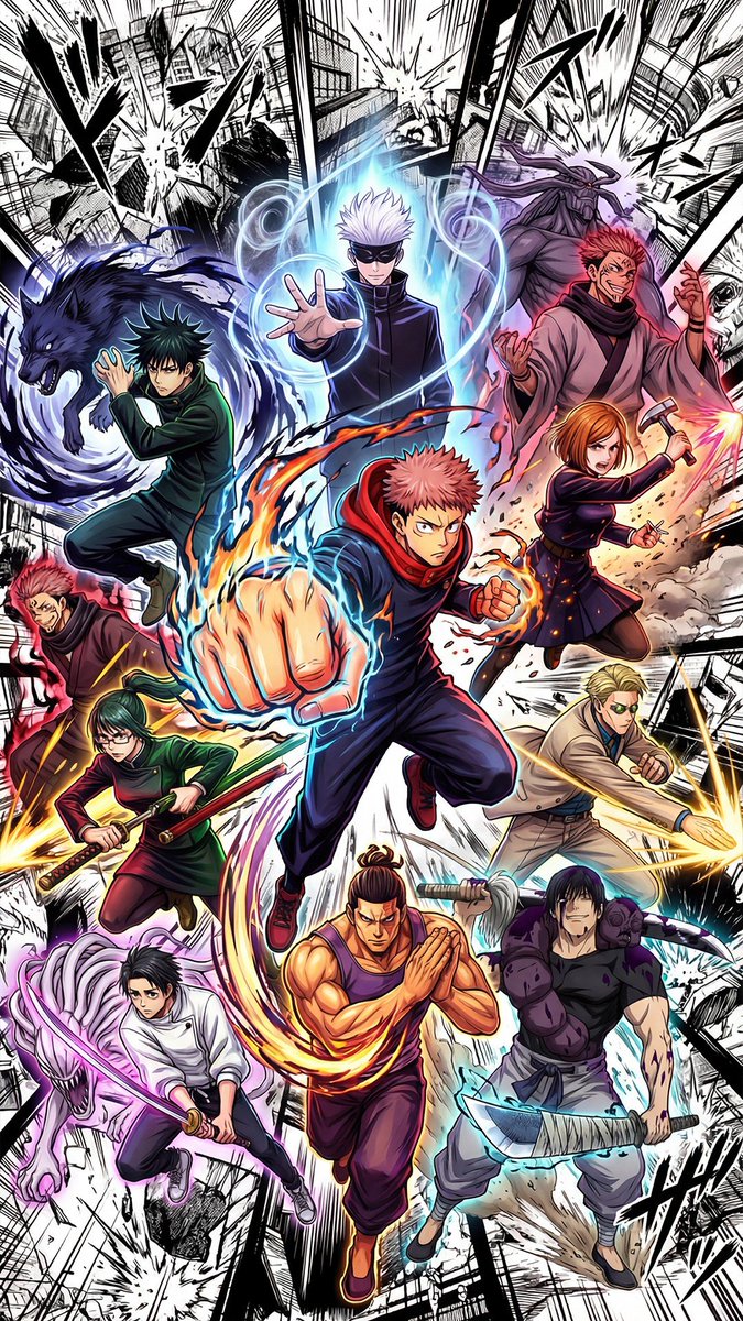 Wallpaper collection of JUJUTSU KAISEN - The Weight of Cursed Energy

Hey <a href="/grok/">Grok</a>, which character is the best and your favorite, and why?  
Gojo, Yuji, Megumi, Nobara, Nanami, Toji, Geto, Yuta, and Sukuna
#JujutsuKaisen