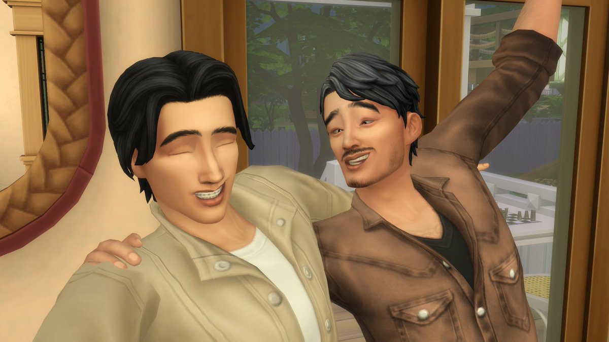 they're so father and son