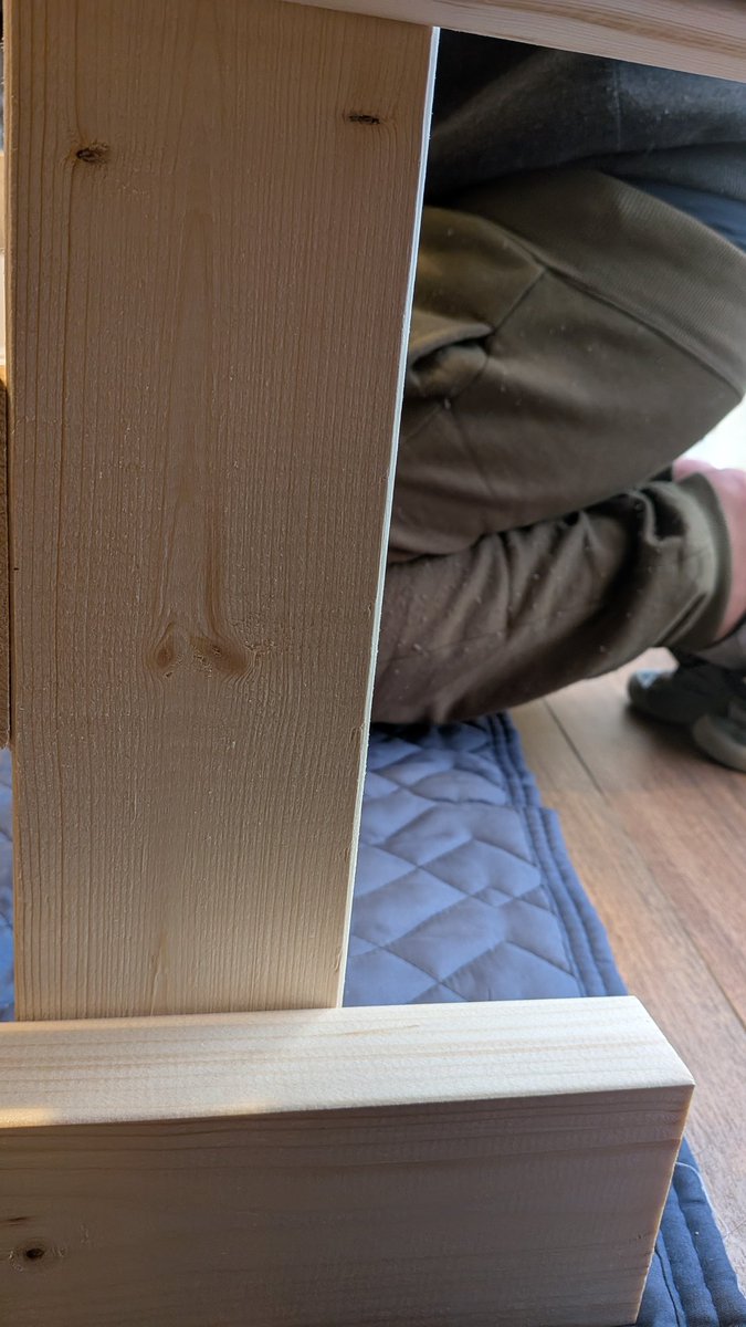 いつの間にか本番1か月前でした:( ; 'ㅂ';):ﾋｪ…

さてそんな今日は大道具作成です〜！
大道具担当の田村が一人でせっせとやっております。自宅の一室で(*`･ω･´)
(1人と言いつつ小さい助手ついてますが…)

大道具もどんな感じに仕上がるのか…！
楽しみですねぇ…(*  ˊ꒳ˋ*)