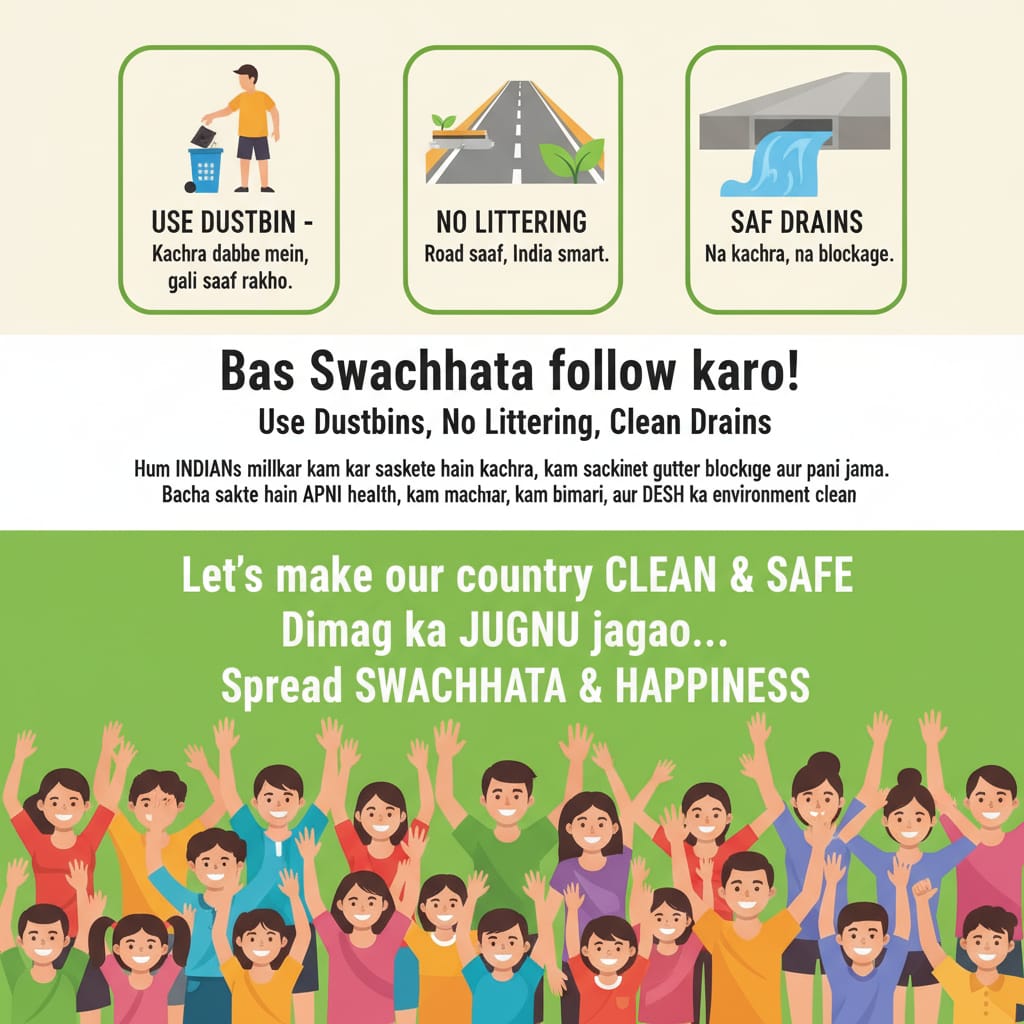 vikramgag's tweet photo. @SandhuTaranjitS Simple steps Big impact. Let's do it together. https://t.co/oelAGis8rd