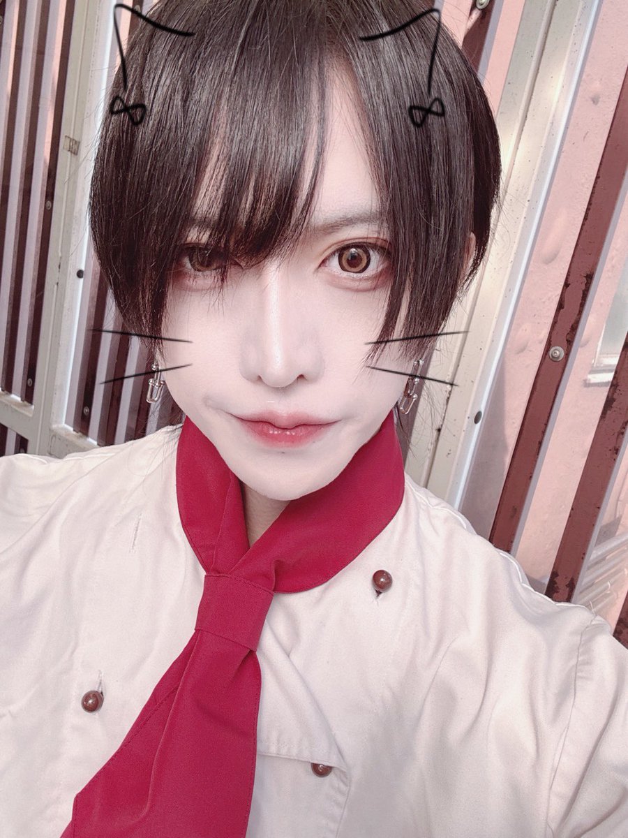 FOX_SORA486's tweet photo. 今日はパディシエイベでした

カラコンも珍しくブラウンの水光カラコン

変に原色なカラコンよりナチュラルのがいいのか？模索中… https://t.co/aRkVHfvhxi
