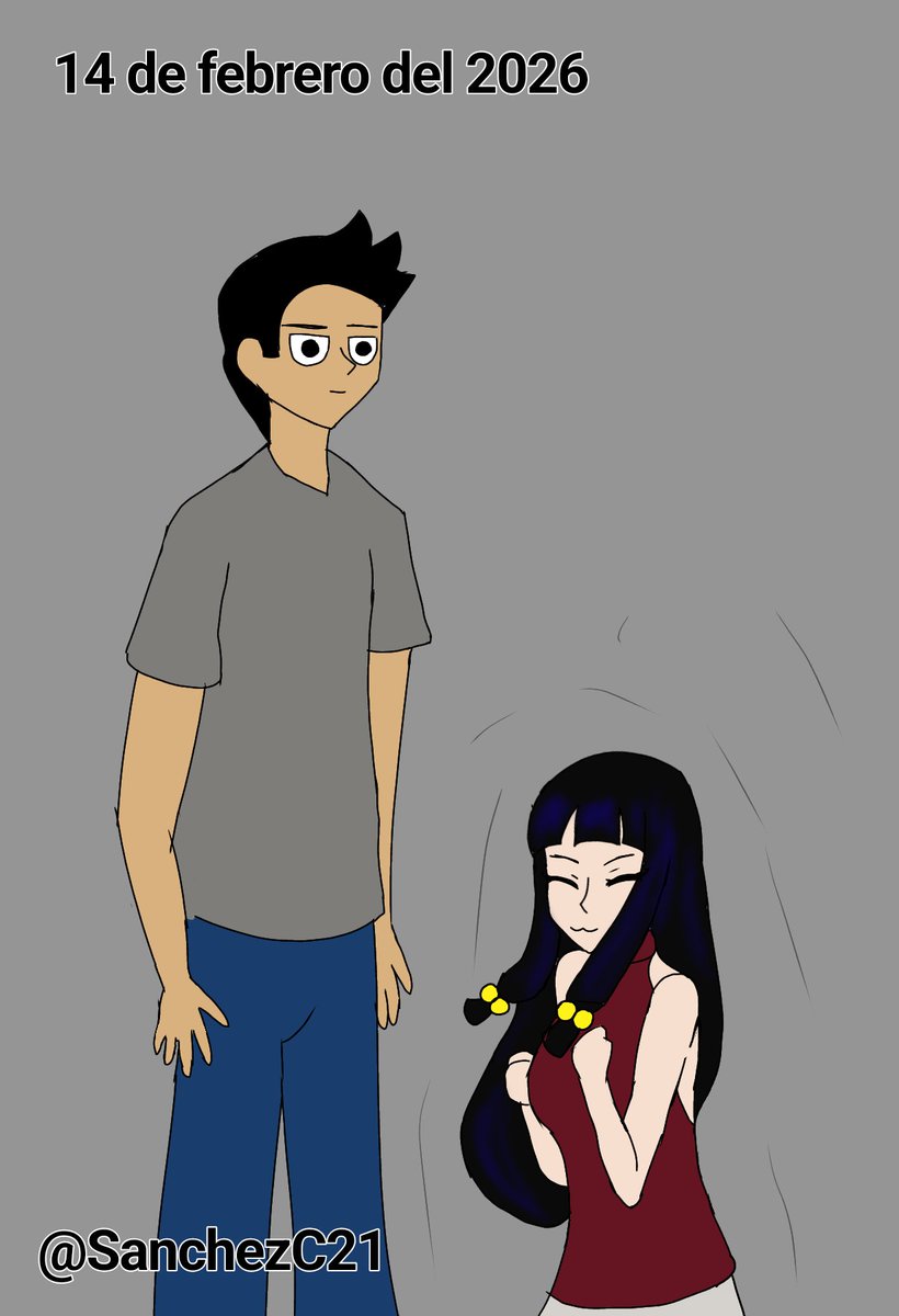 Sanchez_C21's tweet photo. yo y Agatha ❤️ si otra vez para este año 🤩🤩🤩
Felíz día de San Valentín a todas y tengan una bonita noche casi no iba subir nada pero si lo logre ahora tendre que hacer más tareas mañana >:/#dibujo #digitalart  #art #digitaldrawing  #orginalcharacter #sanvalentin #14defebrero https://t.co/sJvuu1UKvf