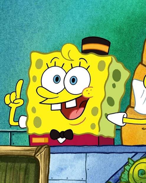 Reply with a “🧽” and I’ll give you a character! 

I got: SpongeBob