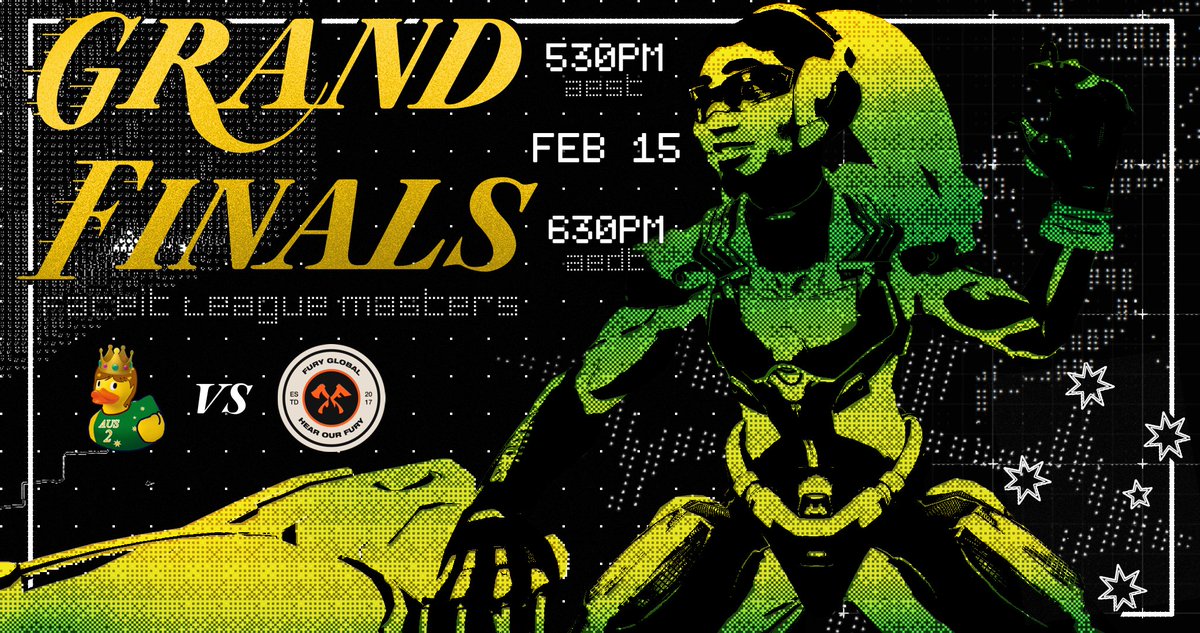The Game to Win it all, Will you be there? 
Will we end undefeated?
Lets end their reign of Fury 😤

🏆Grand Final vs FURY

#whatTheDuck #LetThemKnow #BetterDownUnter