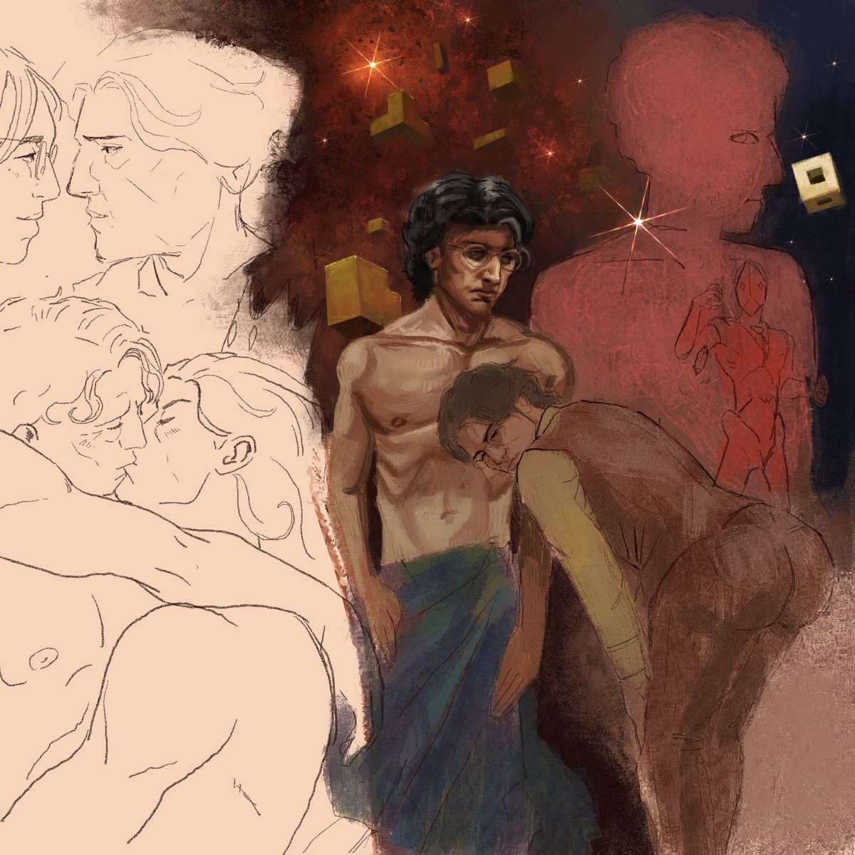 Simon Petrikov / Ice King Page Work In progress #Fionnaandcake #adventuretime #simonpetrikov