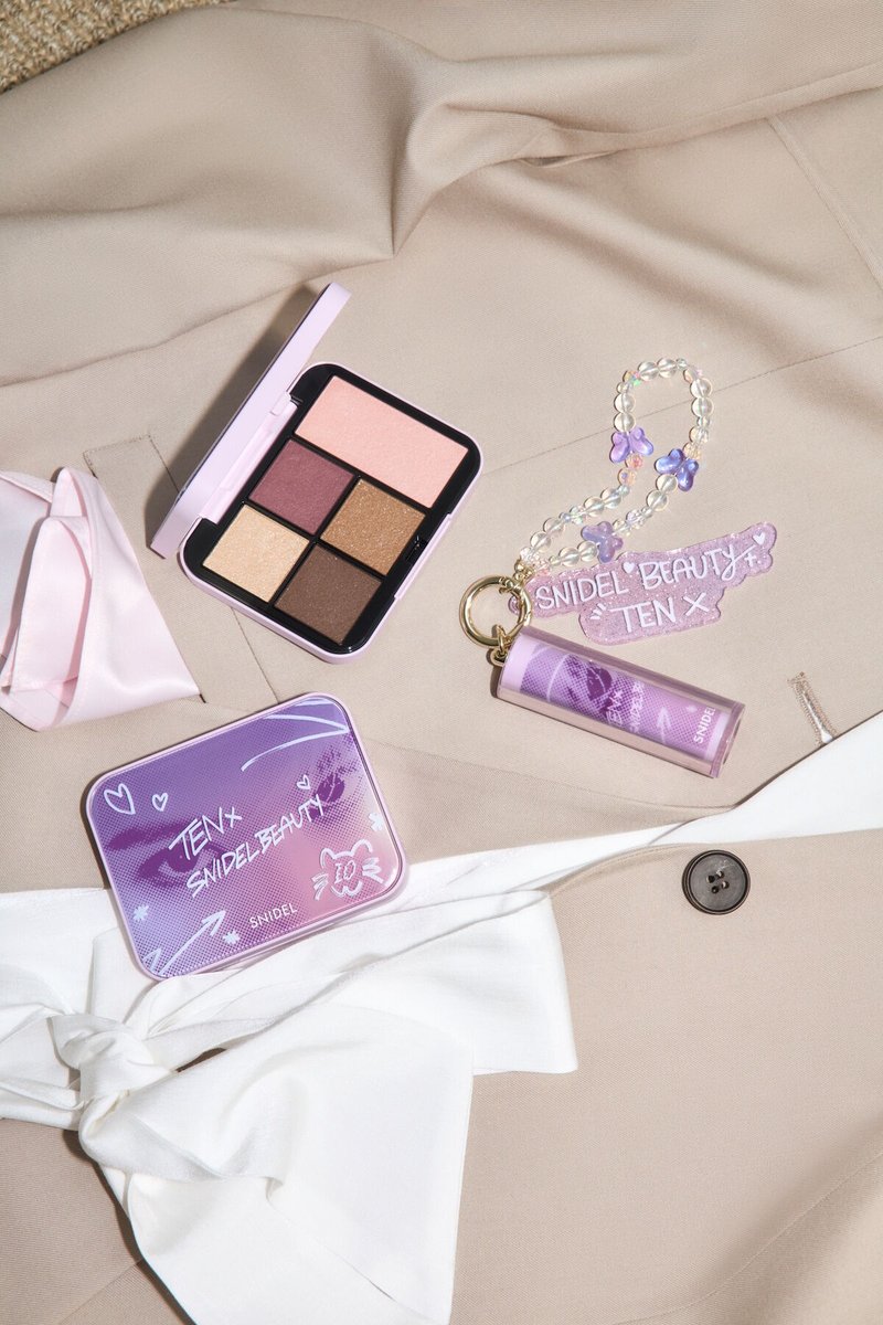 【明日発売】#スナイデル ビューティとNCT TEN コラボ第二弾！アイシャドウパレットとバームルージュの2アイテムを展開。
#Snidel #NCT #TEN

numero.jp/news-20260205-…