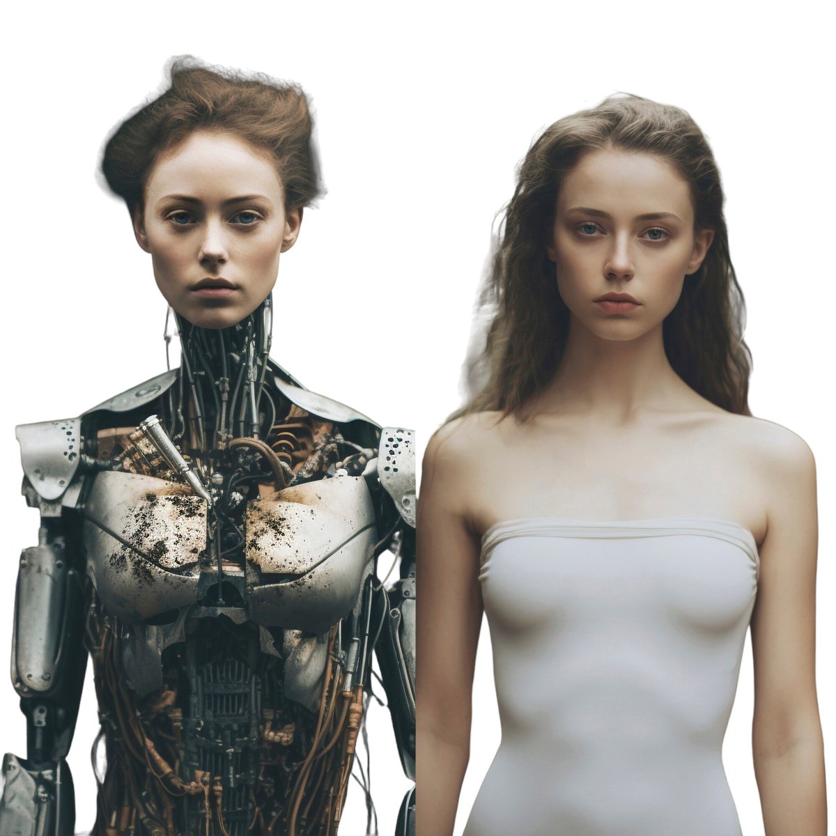 OnlyLegendreal's tweet photo. HALF AI HALF HUMAN
#AI #HALFAI #HALFHUMAN https://t.co/7AmQRcGnhr