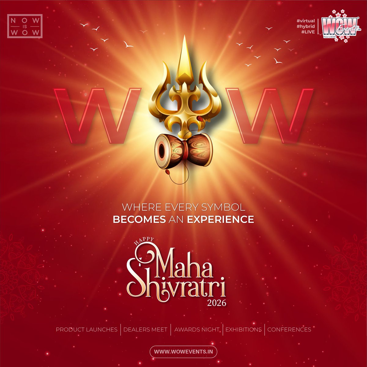 🕉️ 𝗢𝗻 𝘁𝗵𝗶𝘀 𝘀𝗮𝗰𝗿𝗲𝗱 𝗻𝗶𝗴𝗵𝘁 𝗼𝗳 𝗱𝗲𝘃𝗼𝘁𝗶𝗼𝗻 𝗮𝗻𝗱 𝘀𝘁𝗿𝗲𝗻𝗴𝘁𝗵, 𝗺𝗮𝘆 𝗟𝗼𝗿𝗱 𝗦𝗵𝗶𝘃𝗮 𝗯𝗹𝗲𝘀𝘀 𝘆𝗼𝘂 𝘄𝗶𝘁𝗵 𝗽𝗲𝗮𝗰𝗲, 𝗽𝗼𝘄𝗲𝗿, 𝗮𝗻𝗱 𝗽𝗿𝗼𝘀𝗽𝗲𝗿𝗶𝘁𝘆. 🔱✨
𝗛𝗮𝗽𝗽𝘆 𝗠𝗮𝗵𝗮 𝗦𝗵𝗶𝘃𝗿𝗮𝘁𝗿𝗶 𝟮𝟬𝟮𝟲.

#HappyMahaShivratri