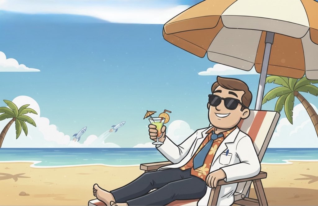 GM &amp; Happy Sunday ☀️

No alarms.
No rush.
Just a peaceful day… unless you’ve got a doctor appointment 😅🪑⏰

Stay relaxed. The waiting room isn’t going anywhere.

$DRLATE