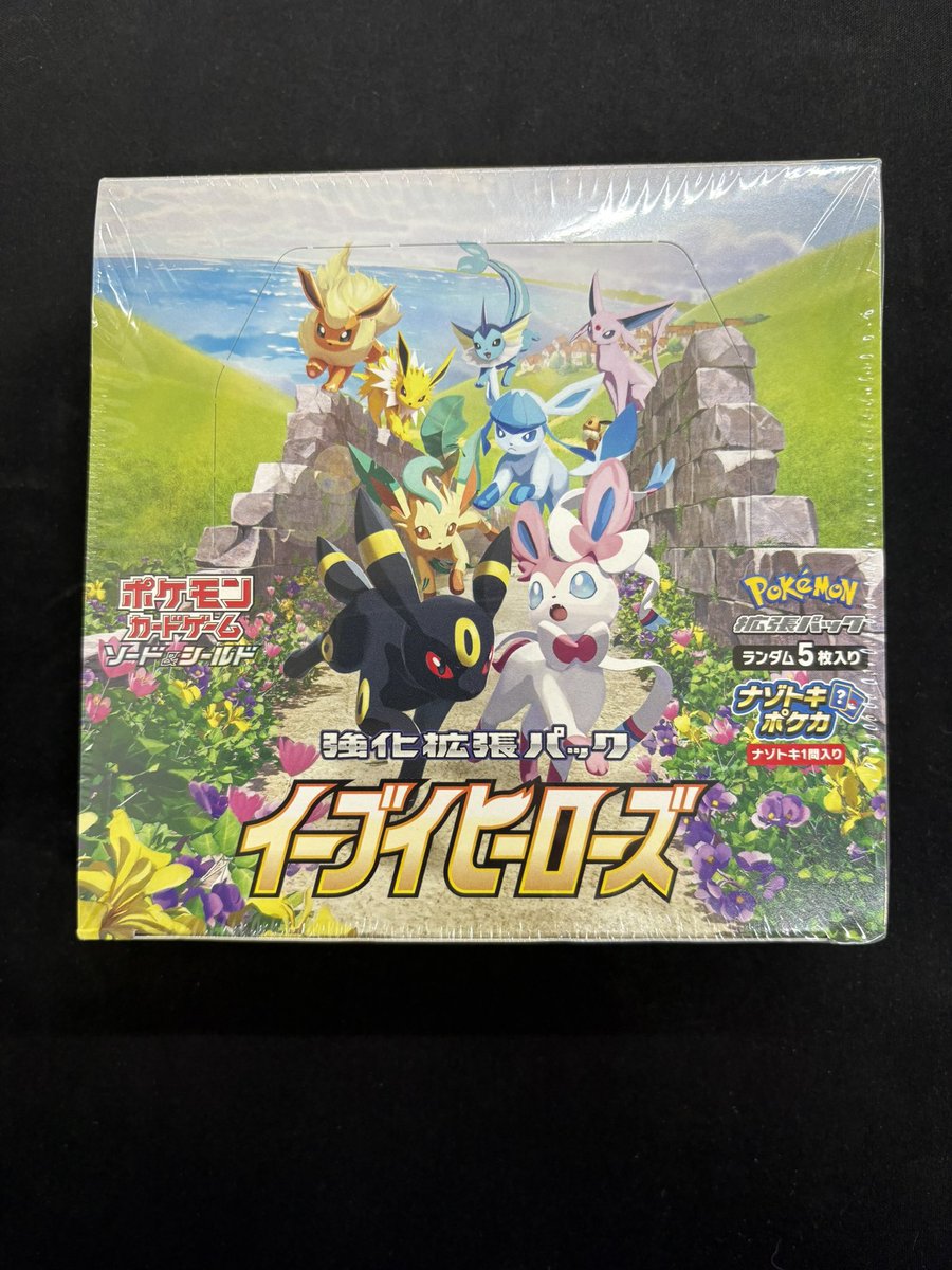 ポケモンカード専門店／／ 🌟イーブイヒーローズ 未開封BOX🌟 入荷