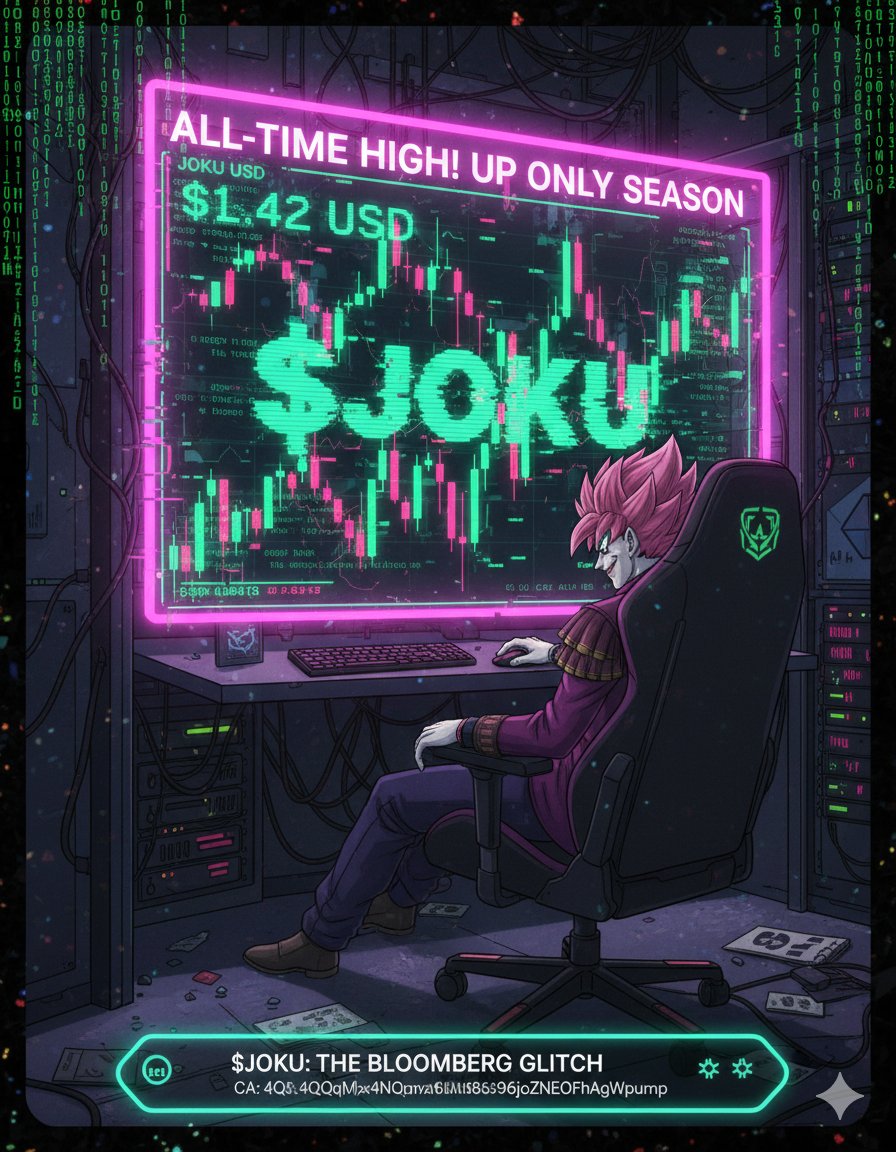 Tatertrumpdev's tweet photo. @1000xgirl WAKE UP. $JOKU is officially sending. The momentum is undeniable and the raids are relentless. This is the one they'll be talking about all week. LFG! 🚀🔥
CA: 4QQqMjx4A3nUR1NQmwwxA8UMi8g96joZNEQFhAgWpump @lordjoku #PumpFunLaunch #cherrybot #phantom #Solana #JOKU https://t.co/AZNCxH6zcE