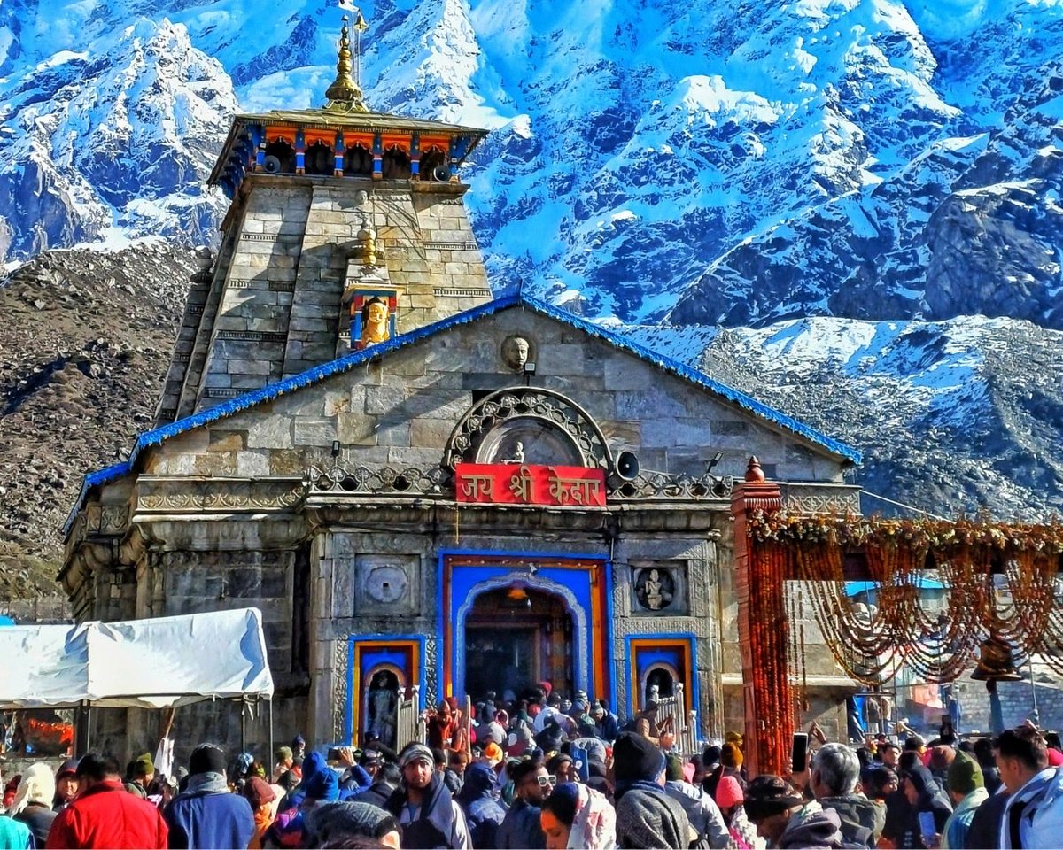 P22371663Panwar's tweet photo. ब्रेकिंग: बाबा केदारनाथ के कपाट 22 अप्रैल 2026 को सुबह 8 बजे खुलेंगे! महाशिवरात्रि पर BKTC ने घोषणा की। श्रद्धालुओं के लिए दर्शन शुरू! हर हर महादेव! 
 #Kedarnath #CharDhamYatra2026 #BabaKedar https://t.co/8vOr9Lnmtl