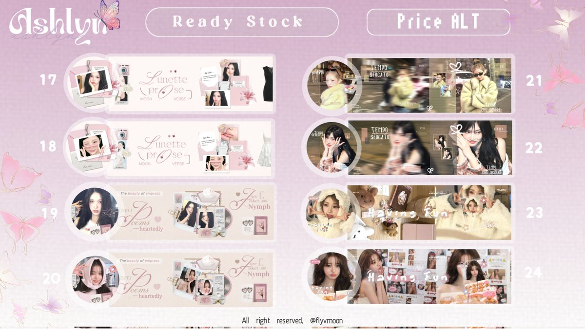 TlNKERBElll's tweet image. ⠀
help repost, thankyou! 
aku ada Layout [ Clearance Sale ] price in ALT. ♡ #zonauang
⠀