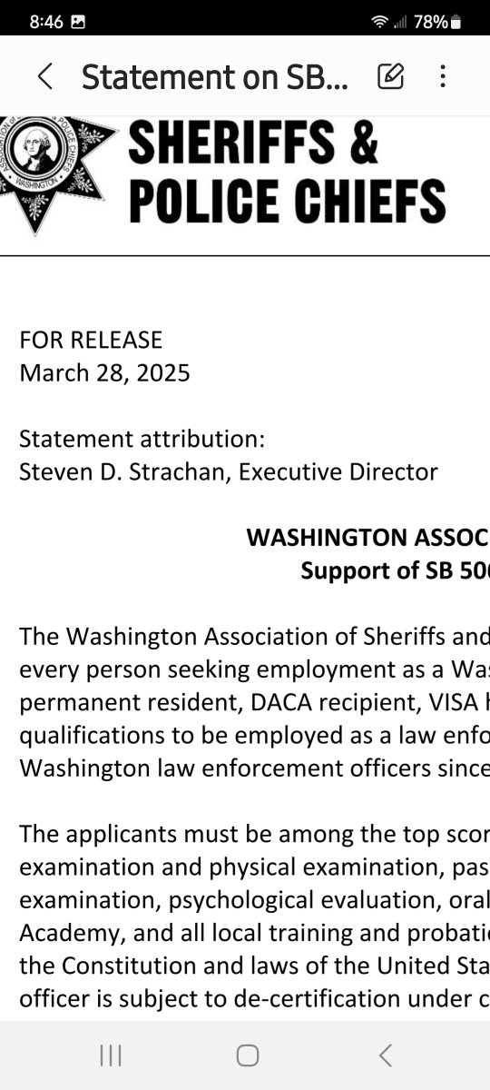 MerMaid15882072's tweet image. And @WASPC1963  supported #SB5068 !!!
Hiring #ILLEGALS #ForeignInvaders as cops &amp;amp; 👨‍🚒! 
Shame on them! Bought &amp;amp; paid for by @washdems 🤷🏼‍♀️🤷🏼‍♀️😡
Consequences who 1 chooses 2 support or not!😏
@WAGOP @LorenCulp @CLofWashington  @letsgowa @choeshow @jasonrantz