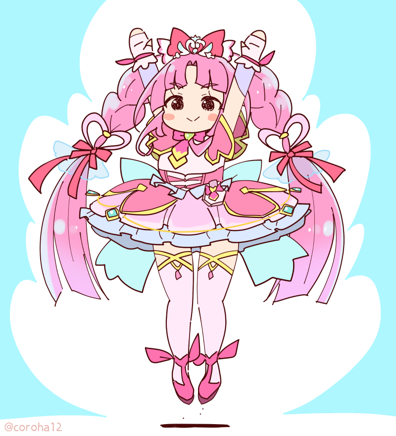 「きょうもぷりきゅあをはっしゃ」|ころはのイラスト