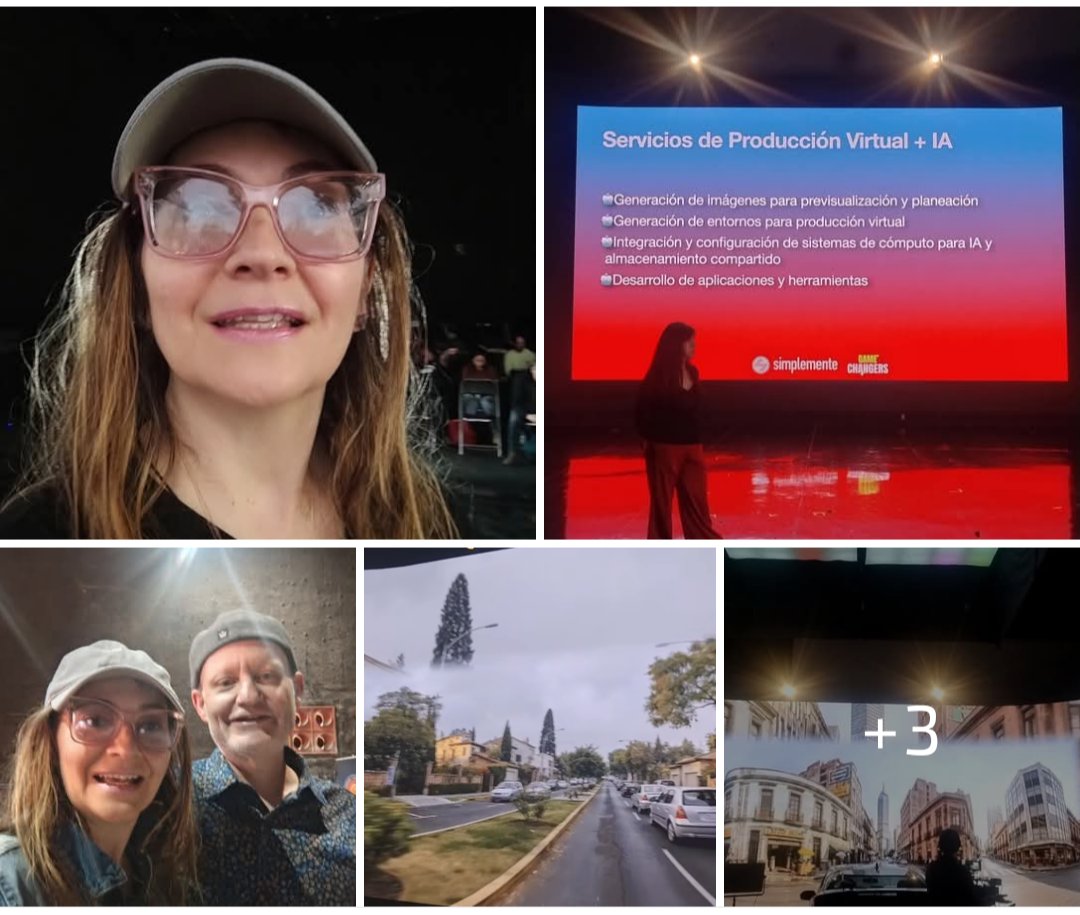 Producción audiovisual con pantallas infinitas que igual te llevan a marte, a la playa o al fondo de un volcán. Una charla interesante de Virtual Production oportunidad para reencontrarnos con excelentes profesionales que nos inspiran.