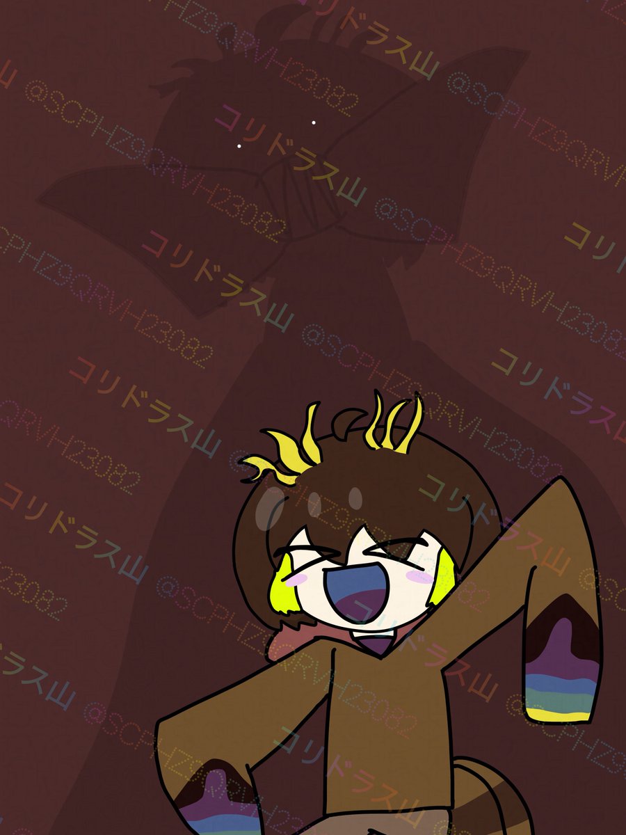 えいりくん

 #うちの子 #オリキャラ #コリ山絵 #一次創作 #イラスト