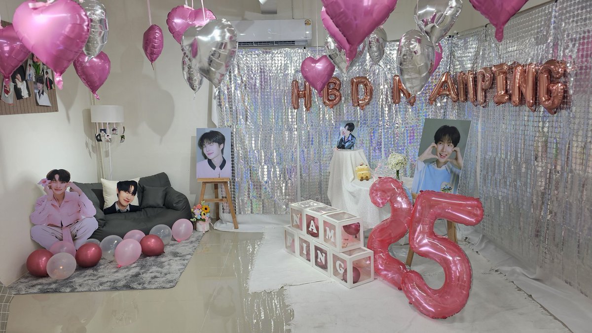 OPohloh's tweet photo. แกลน่ารักมากกก
#NampingShining25Birthday https://t.co/fH1vDDmacl