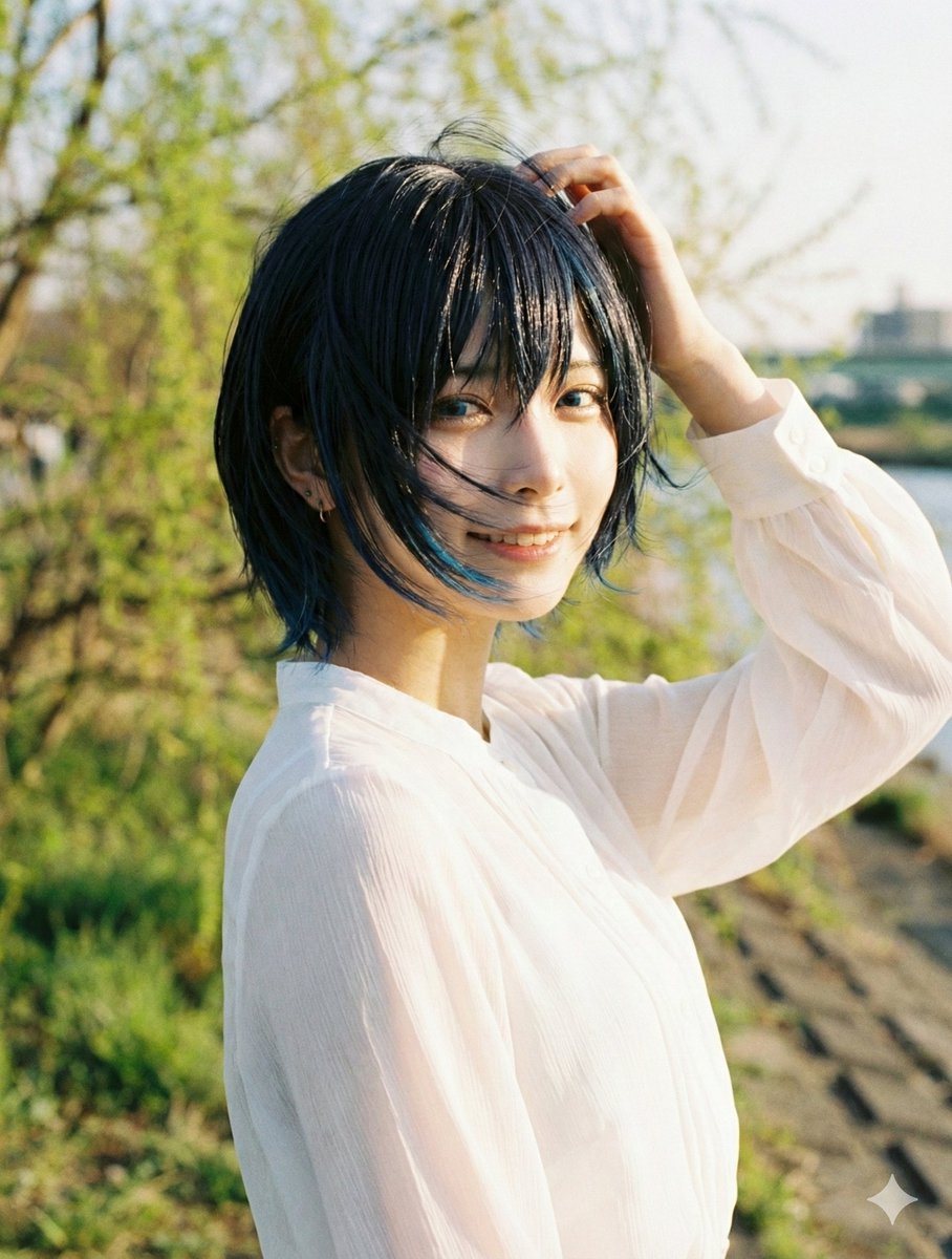 風でぐちゃぐちゃになっちゃったけど、
それでも可愛いって言ってくれるよね？🥺✨ 知ってるもん！笑