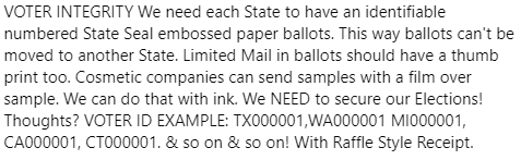 LegallyLori163's tweet image. @realDonaldTrump @JDVance @marcorubio 
@POTUS @VP @SecRubio   #VoterID  #SaveActNow