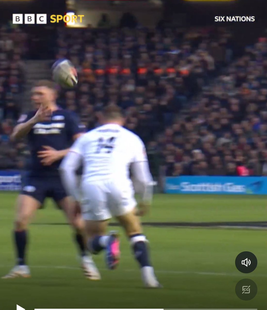 timmy_no_brakes's tweet image. Finn Russell with the why bother looking pass