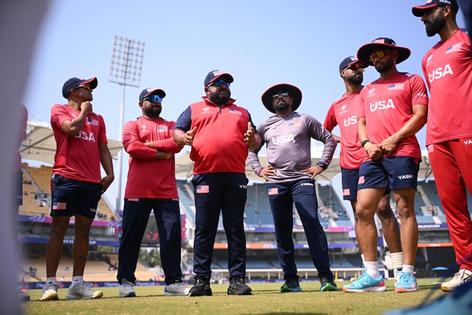 Will USA get back-to-back wins in Chennai?  They've opted to bat against Namibia 