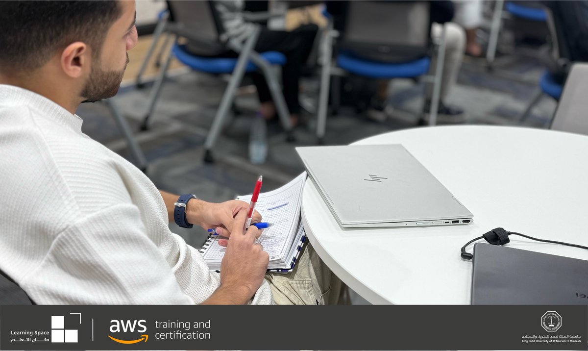 LearningSpaceSA's tweet photo. في إطار تعزيز المهارات الرقمية وتمكين المواهب الوطنية في المجالات التقنية الحديثة، سعدنا في مكان التعلم (Learning Space) بإقامة ورشتين عمل حضورية بالتعاون مع AWS و مركز سدايا للابحاث المشتركة بجامعة الملك فهد للبترول والمعادن (KFUPM)، استهدفت طلاب وطالبات الجامعة ضمن تجربة تعليمية تفاعلية تجمع بين المعرفة التطبيقية وأحدث التوجهات العالمية في الحوسبة السحابية والذكاء الاصطناعي التوليدي.
بحضور الأستاذ المتحدث عبدالرحيم عصام:
Exploring AWS Core Services — The Foundation of the Cloud
استعراض شامل للخدمات الأساسية في AWS ودورها في بناء بنية تحتية سحابية مرنة وآمنة.
Generative AI on AWS Bedrock — From Ideas to Intelligent Solutions
رحلة عملية لفهم إمكانيات الذكاء الاصطناعي التوليدي وكيفية تحويل الأفكار إلى حلول ذكية باستخدام AWS Bedrock.
نفخر بهذا التعاون الذي يعكس أهمية الشراكات الاستراتيجية في دعم مستقبل الكفاءات التقنية، ونتطلع إلى المزيد من المبادرات التي تسهم في تسريع التحول الرقمي وتعزيز الابتكار في المملكة.

#AWS #LearningSpace #KFUPM #CloudComputing #GenerativeAI #DigitalSkills #Vision2030