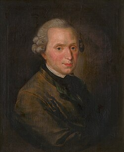 I would like to stop philosophizing, but I Kant.