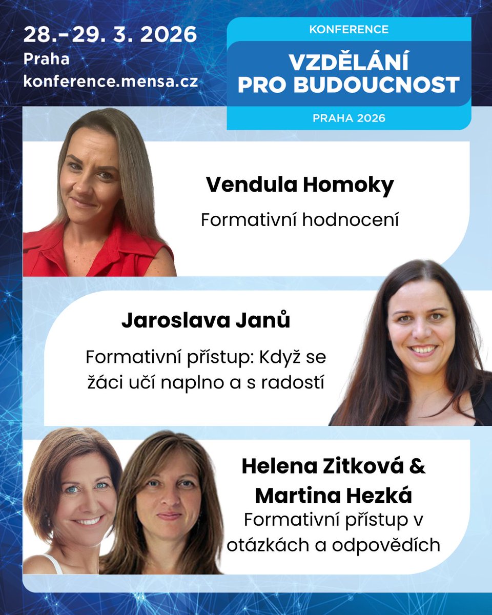 Představujeme další přednášející na konferenci Vzdělání pro budoucnost (28. - 29. 3. 2026, Praha).