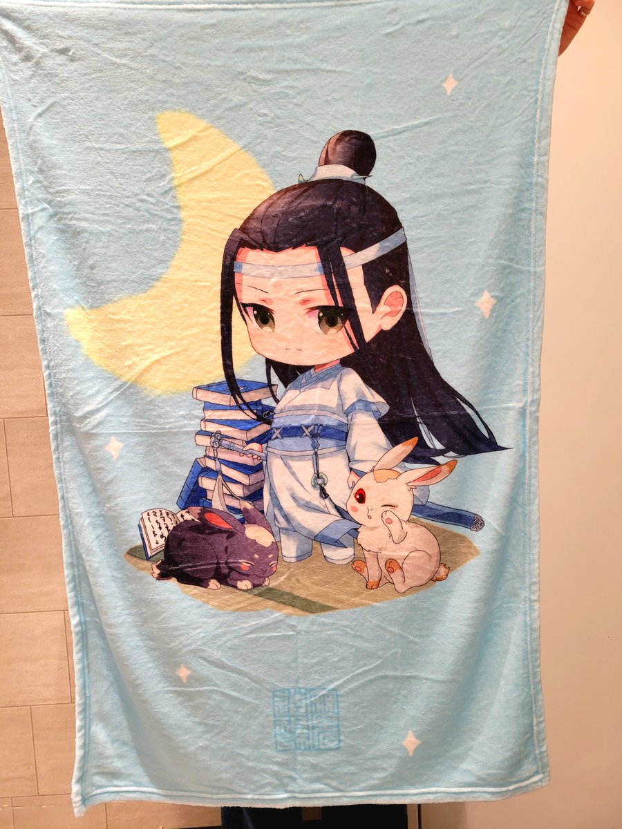 商品紹介》 魔道祖師からちびきゃらブランケットのご紹介！ サイズが