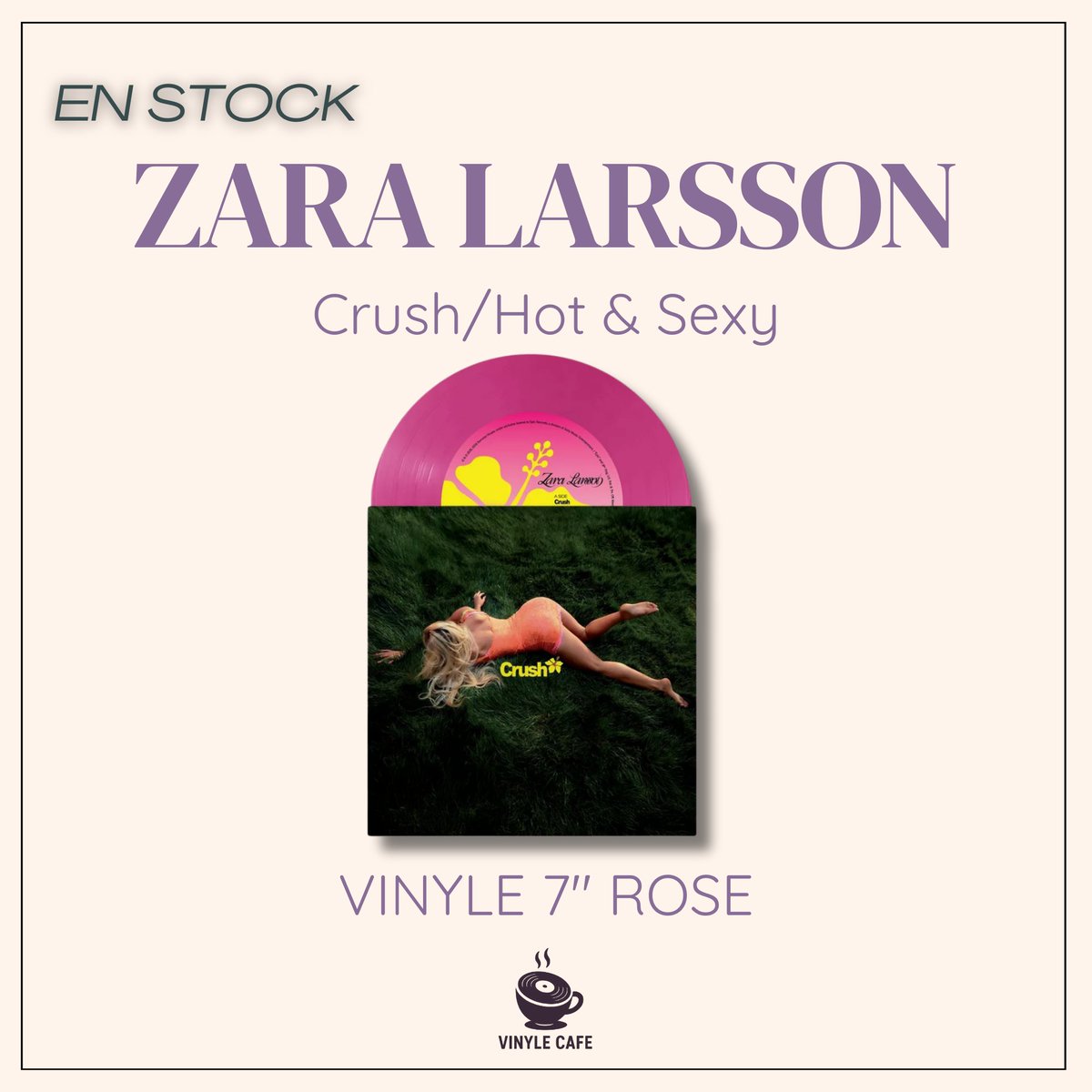 EN STOCK || Annoncé ce vendredi 13 Février sur <a href="/UrbanOutfitters/">Urban Outfitters</a> , le tout 1er vinyle 7" de Zara Larsson ( <a href="/zaralarsson/">Zara Larsson</a> ) s’est déjà écoulé à plus de 1000 exemplaires (2000 pressés)

🔗: urbanoutfitters.com/shop/zara-lars…

N’oubliez pas de rejoindre le Discord pour les commandes groupées