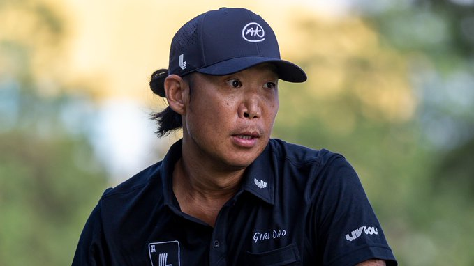 KHURUM455's tweet photo. Anthony Kim, winner.
5,796 days since his last victory. He pulled it off in incredible fashion, sinking virtually every putt he looked at on the back nine.
Time passes, life changes, people fall, people rise… and today, he rose. ⛳🔥
#AnthonyKim #AKisBack #LIVGolfAdelaide #HowGood #ComebackSeason #GolfLife #GolfFans #GolfHighlights #SportsBuzz #Trending #GolfMoments
