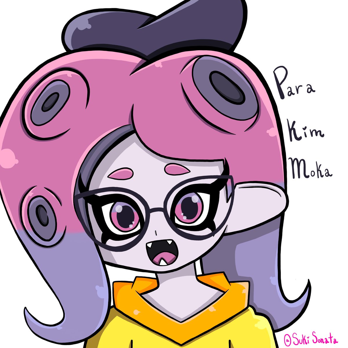 Tenía ganas de dibujar y la persona que desea a dibujar era Moka . Aquí está una regalito ojalá que te guste 😊 <a href="/Taecuteboyuwu/">Moka 🇲🇽</a> 

(🚫🚫🚫🚫I do not allow Ai use age on my art) 

#octolinggirl #Fanart #Splatoon #Splatoon2 #Splatoon3 #twitchstreamer #Noaiuse