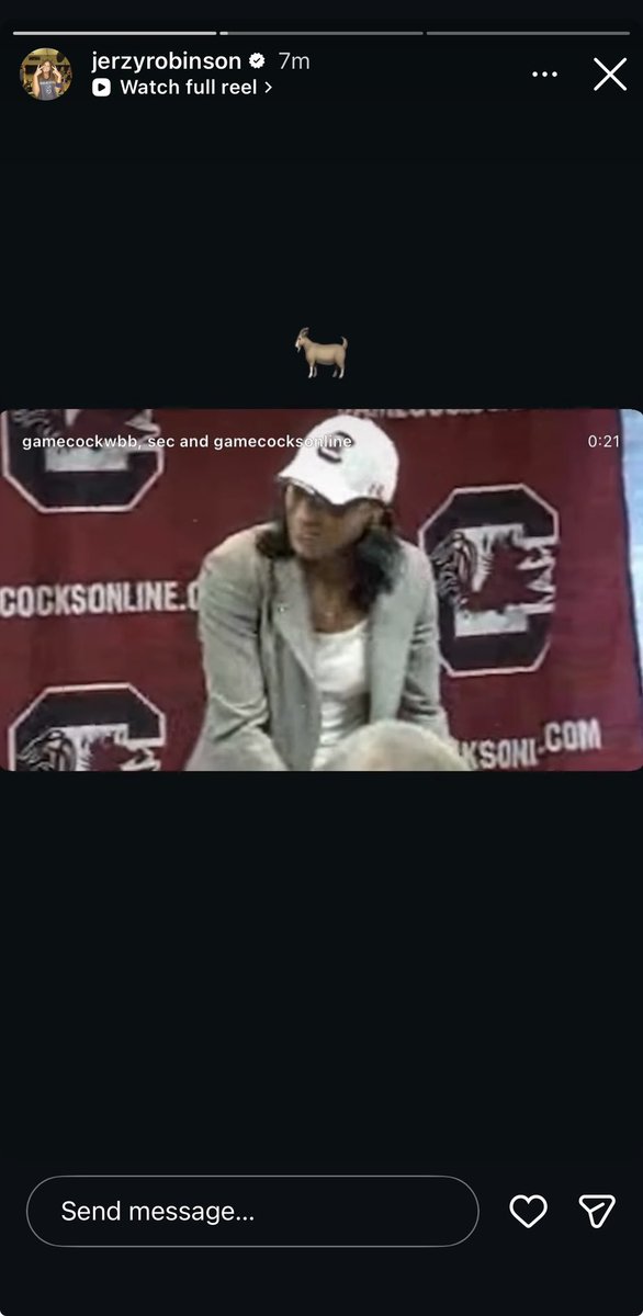 5⭐️ commit jerzy robinson showing love to her future leader❤️🐐 #scwbb