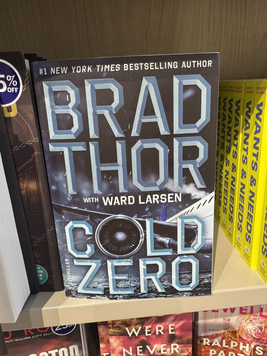 DanMac2014's tweet photo. I saw my next #Novel I’m purchasing on Friday when I’m done my current one. I got so excited when I saw @BradThor #ColdZero even had my youngest teenager interested! @chaptersindigo #Brampton, I will be making a trip on Friday! Brad, you’re welcome to stop by! https://t.co/zaGKL3xOLb