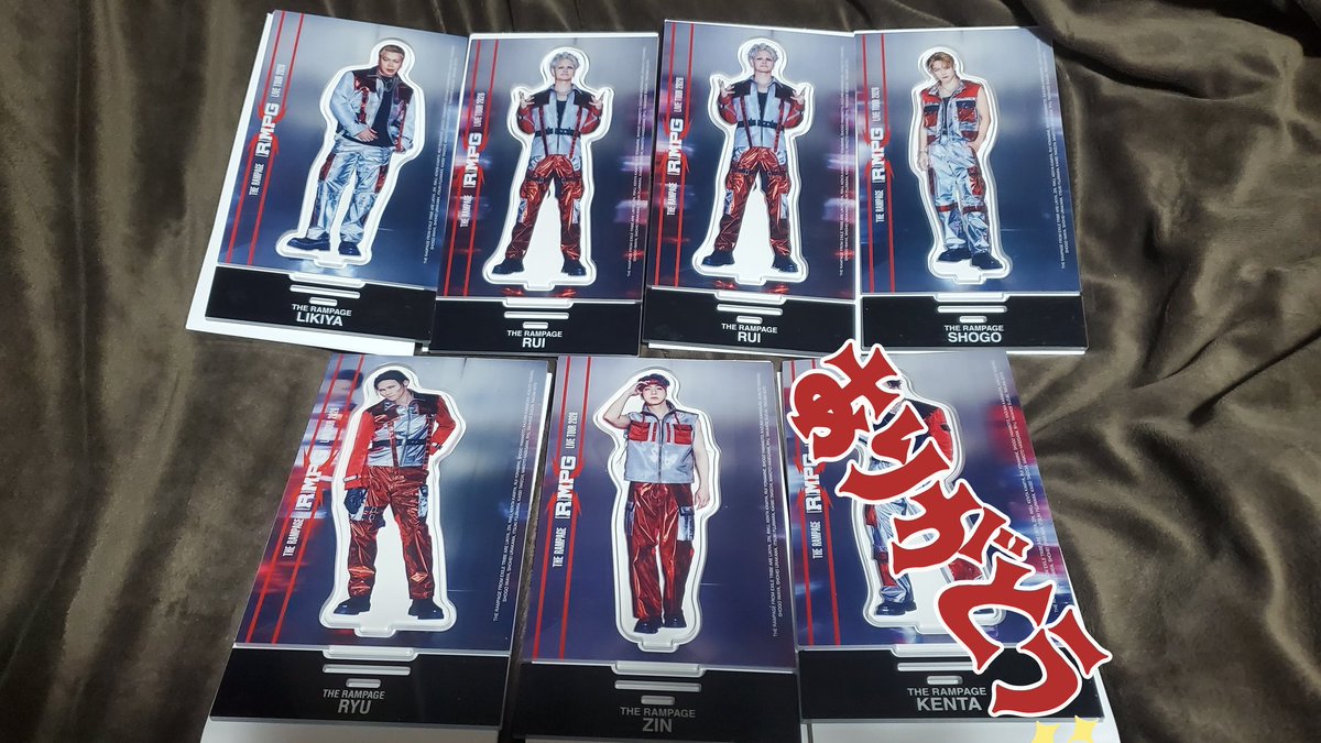 THE RAMPAGE ランペ (R)MPG ツアーグッズ アクスタ フォトカ シクレ