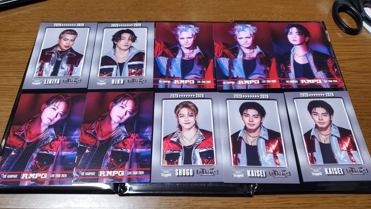 THE RAMPAGE ランペ (R)MPG ツアーグッズ アクスタ フォトカ シクレ