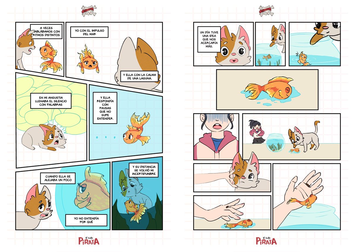 El gato pirata al fin encontró el tesoro. 1/2
Esta es la primera parte del especial de aniversario del gato pirata. Feliz san Valentín 💖✨