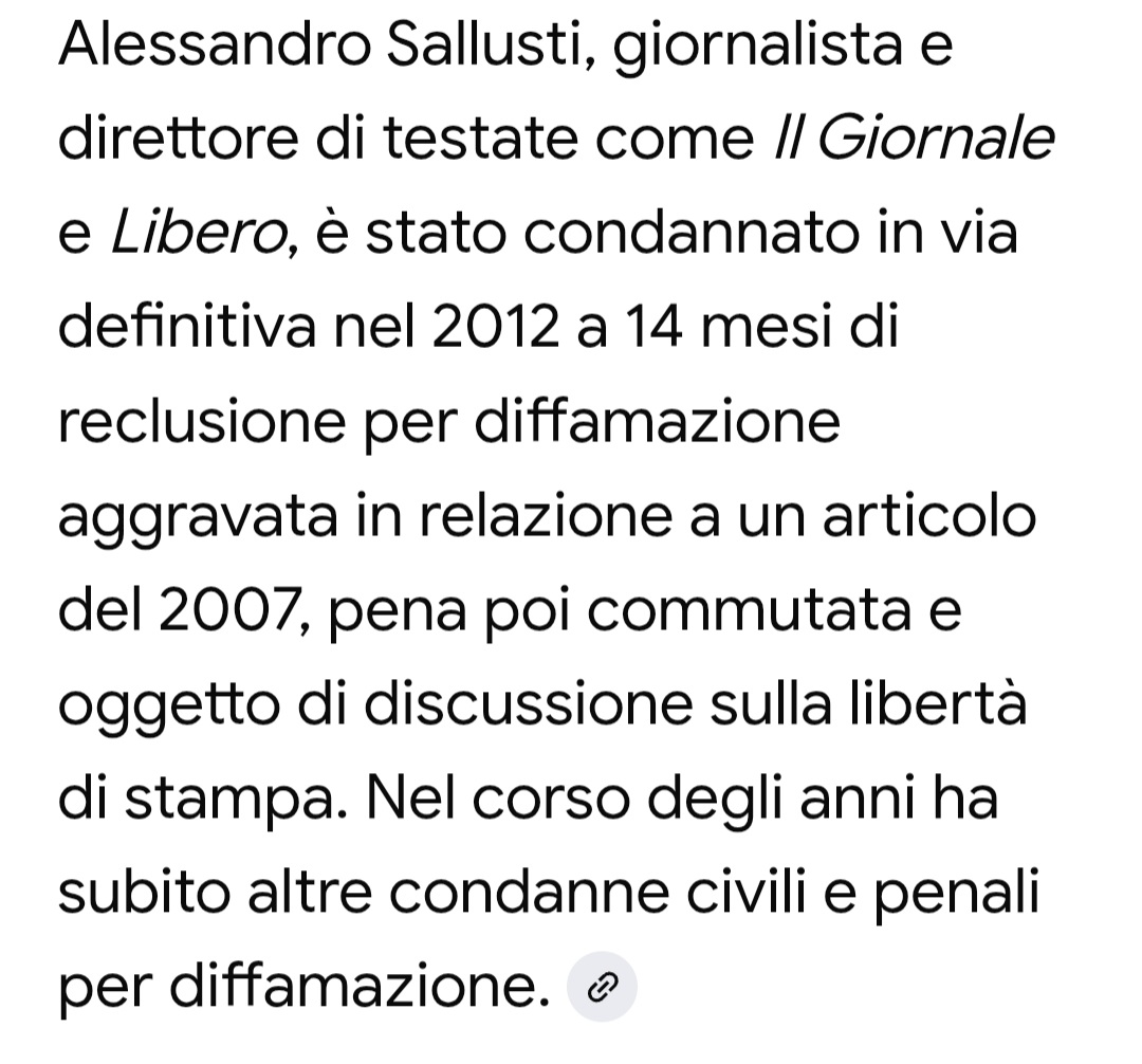 Invece del cartello scritto da te, perchè non mostri la fedina penale? 🤔🤔