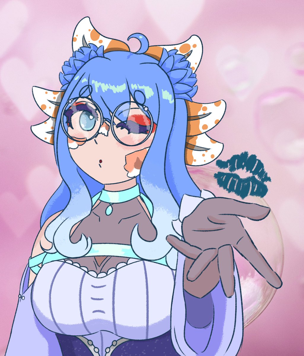 mwah mwah😘
(valentines art from yesterday)
#lucksshiart