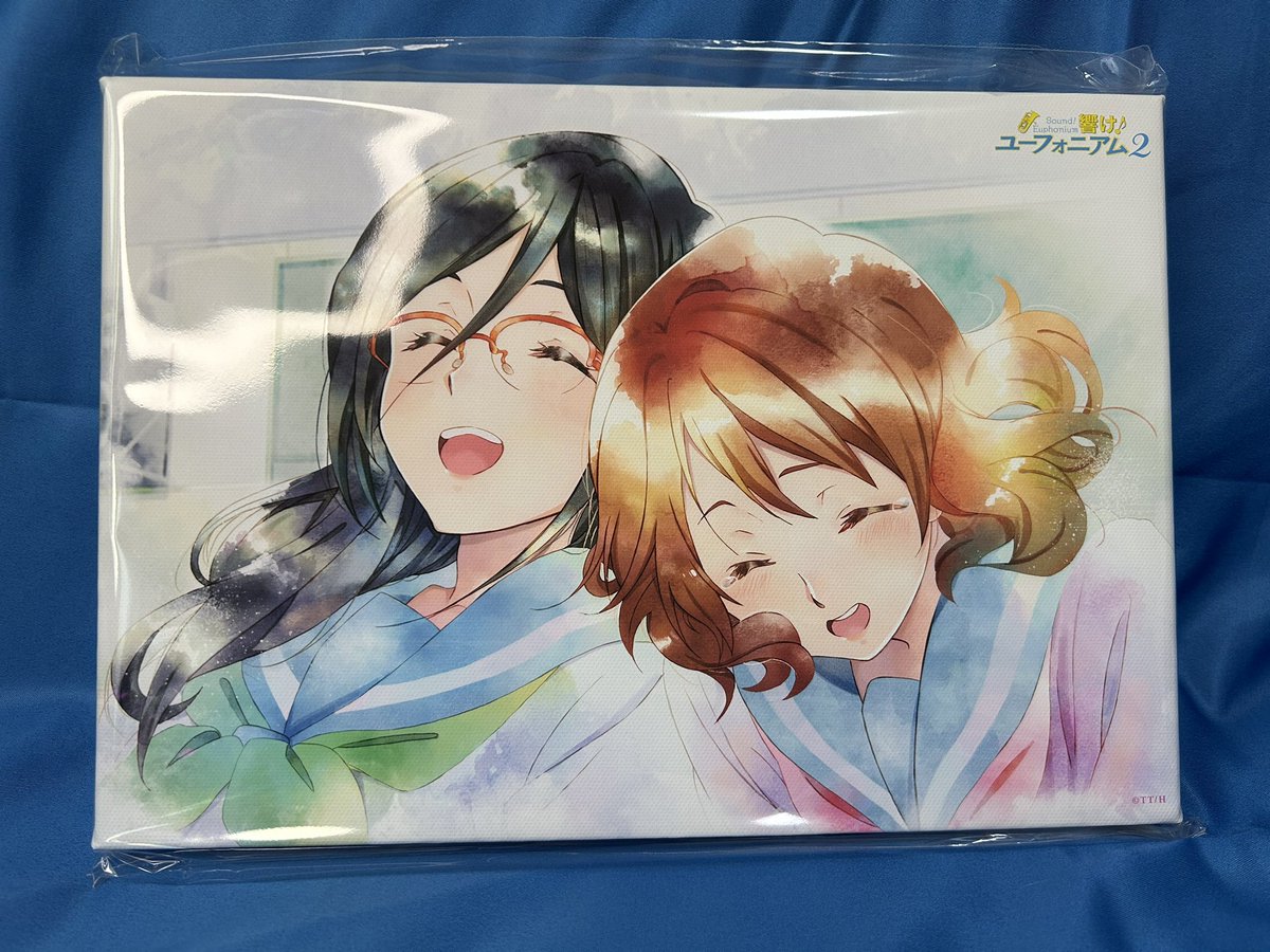 ユーフォのキャンバスアート、届きました！ そういえば買ったんだった