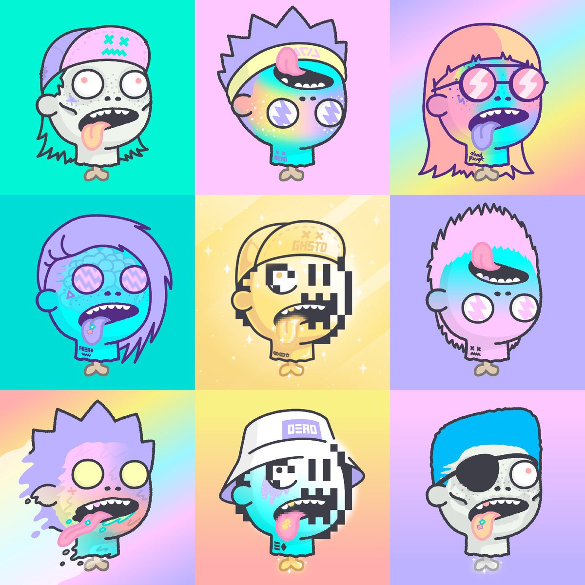 Easily the most undervalued eth collection. IDK how people are sleeping on <a href="/DECAPINATION/">The Dead Punks of DECAPINATION</a> 💀