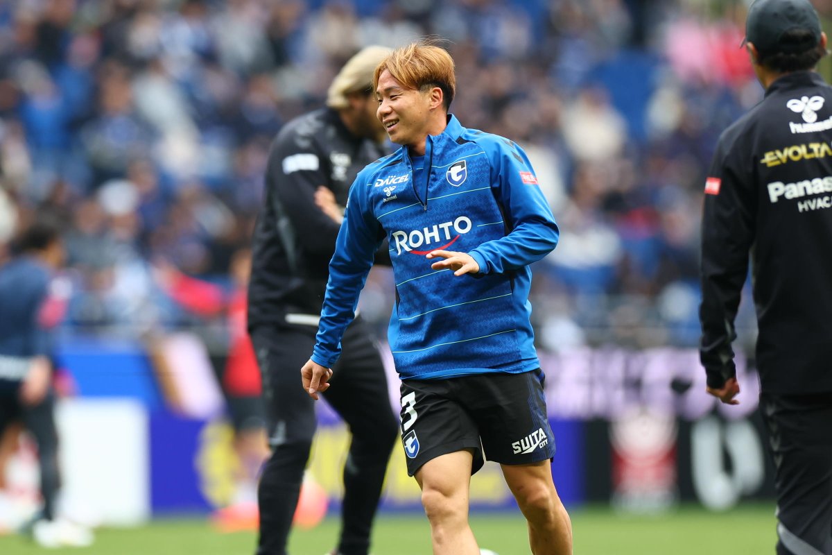ウォーミングアップ⚽🔥 #ガンバ大阪 #GAMBAOSAKA