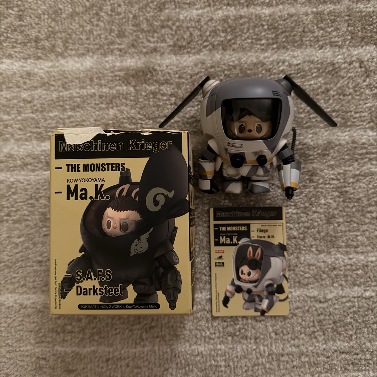 fromnites's tweet photo. wts lfb ph 

Popmart The Monsters Labubu Maschinen Krieger

💸 400
~ complete inclusions
~ in good condi https://t.co/BwRdyflQ8Q